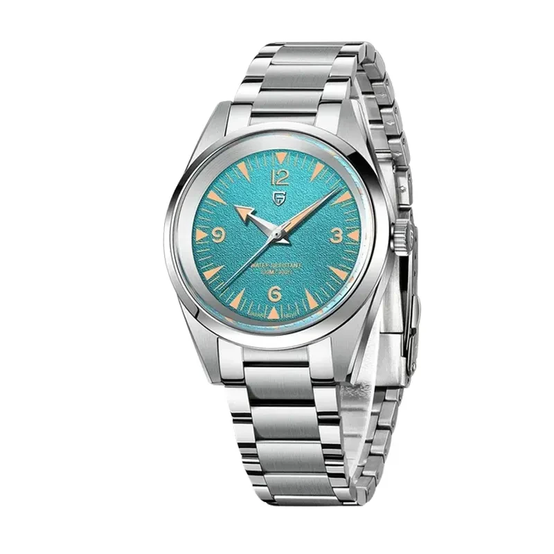 Pagani Design Railmaster Light Blue Dial Men's Watch- PD-1793